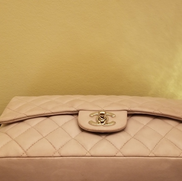 Part 1 Authentic Chanel Valentine Lavender Purse - Picture 5 of 8